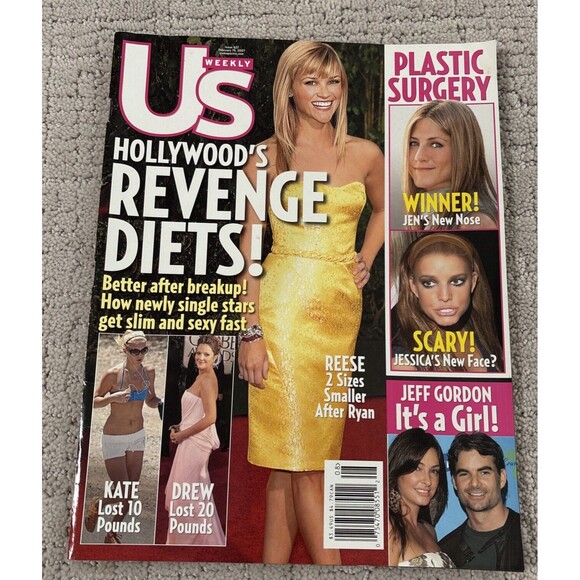 US Weekly Issue 627 February 19, 2007 Magazine. “Hollywood’s Revenge Diets!” - Picture 1 of 7